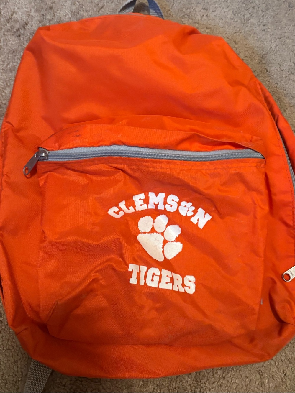 Vintage Clemson Tigers Backpack